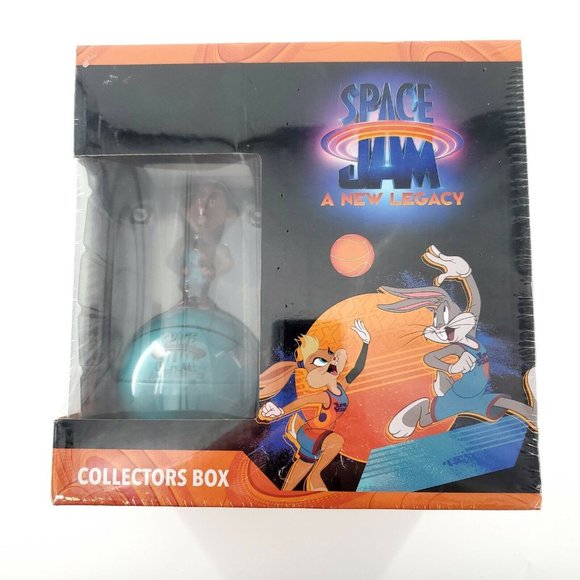 Space Jam A New Legacy Collectors Box LeBron Figure,Basketball,Hat,Pin,& Sticker - Picture 1 of 3